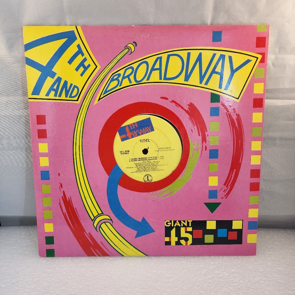 1987 Noel 4th and Broadway Island Records Vinyl Record